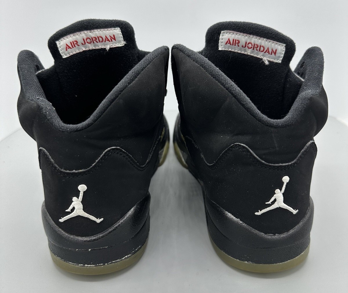 2007 Nike Air Jordan 5 Retro Black Metallic Grade School