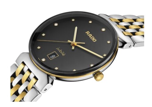 Reloj Rado Florence Clásico Diamantes Acero Inoxidable Esfera Negra Unisex R48912743 - Imagen 2 de 5