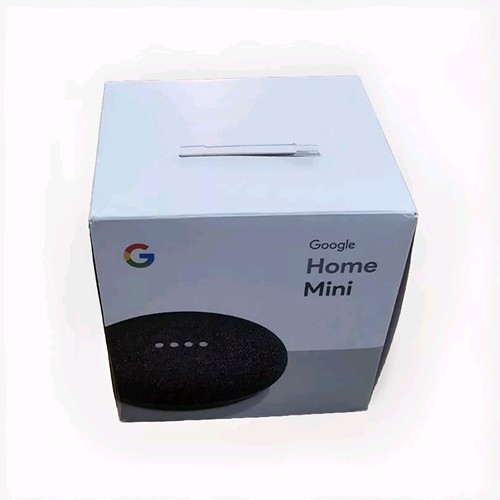 Google  Home Mini Smart Assistant - Charcoal GA00216-UK (Opened Never Used) - Picture 2 of 8