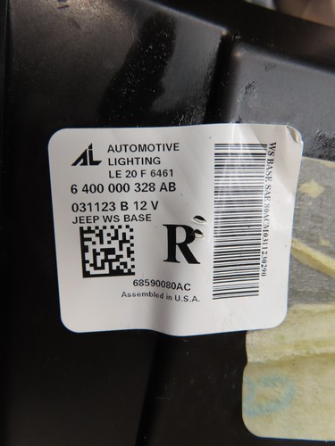 Jeep Grand Wagoneer 2022 2023 faro lateral derecho pasajero LED completo OEM - Imagen 14 de 15