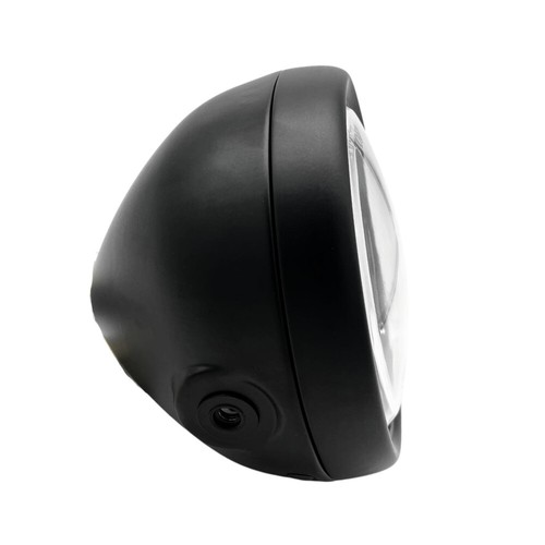 Faro anteriore moto a Led universale nero full led 160mm omologato 5500-6500 K - Picture 3 of 3