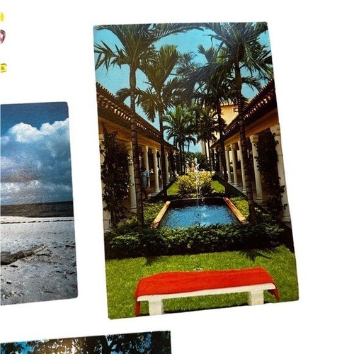 7 vintage Florida postcards shells 1970’s Boca Raton, Virginia Beach Sheraton - Picture 5 of 12