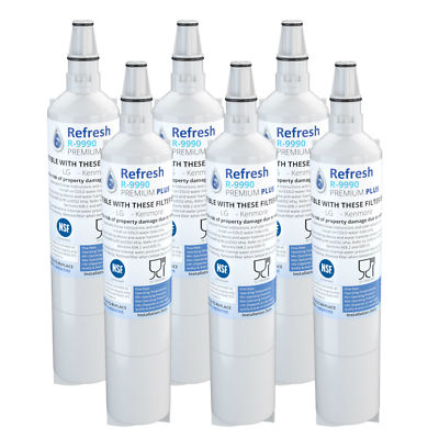 Fits LG Refresh R-9990 Refrigerators 2 Pack Aqua Fresh Water Filter Fits LG Refresh R-9990 Refrigerators 2 Pack Aqua Fresh Water Filter