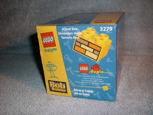 Busy Bob the Builder 3279 Lego Explore Duplo Preschool 2002 New Sealed - Picture 2 of 3