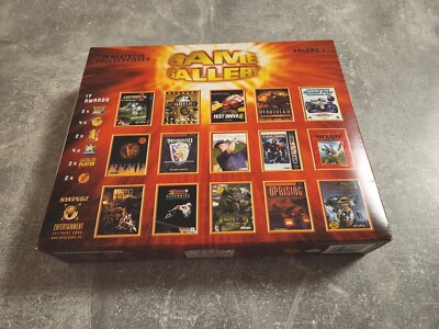 Game Gallery Vol. 1 Pc Spiele Sammlung 1997 Karton Box mit 15 Top Spielen top
