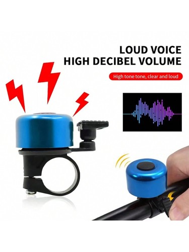 Mini Bike Bell Ring Loud Handlebar Alarm Road & Mountain Bicycle Bell Adult Kids - Picture 12 of 24