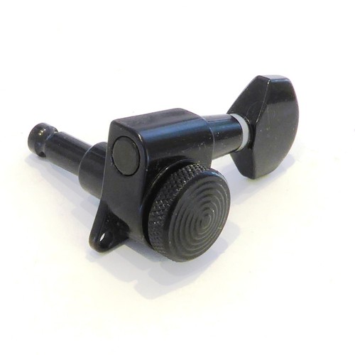Locking guitar machine heads / tuners 3+3 or 6 line Chrome, Black or Gold JN07 - Picture 12 of 13