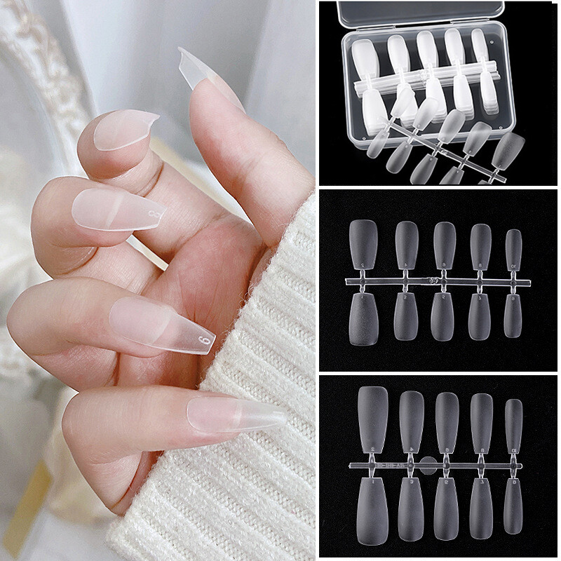 100Pcs Fake Nails Matte Press on Acrylic False Fingernails Manicure Decoration | eBay 100Pcs Fake Nails Matte Press on Acrylic False Fingernails Manicure Decoration | eBay