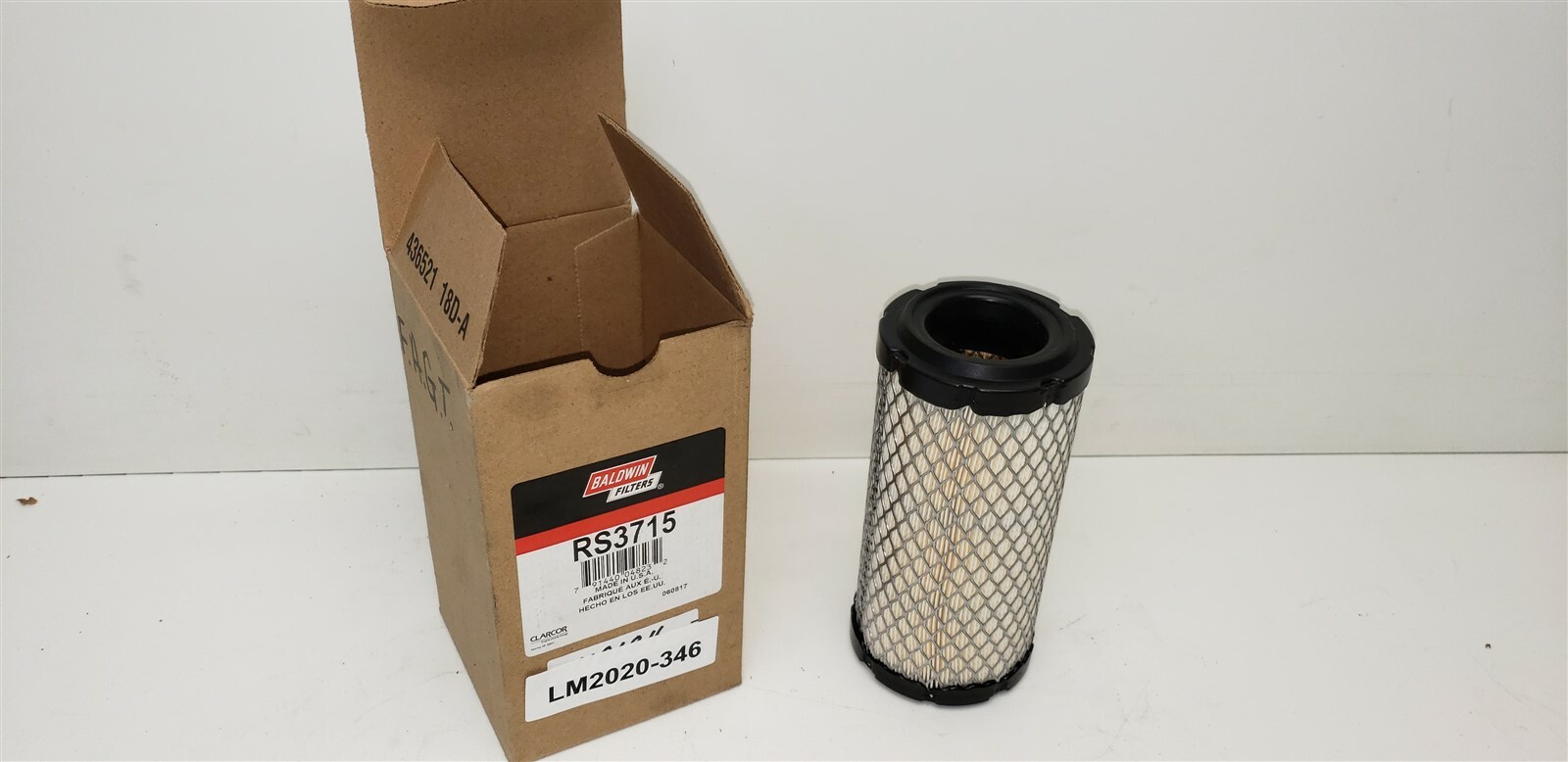 BALDWIN RS3715 Air filter cross reference