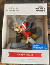 Hallmark Disney Mickey Mouse Snowboarding Christmas Ornament – NEW IN BOX
