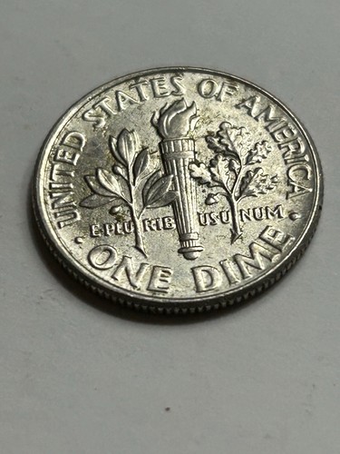 2018 D Dime Close AM Error Below Ear/Next To Date/On Back Of Coin (#84) - Picture 2 of 8