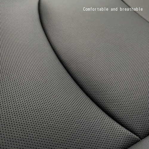 Full Surround Front Car Seat Cover Leather Pad Mat Auto Chair Cushion Protector - Picture 9 of 12