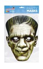 Frankenstein Monster 2D Card Party Face Mask -  Halloween Scary Fancy Dress Up