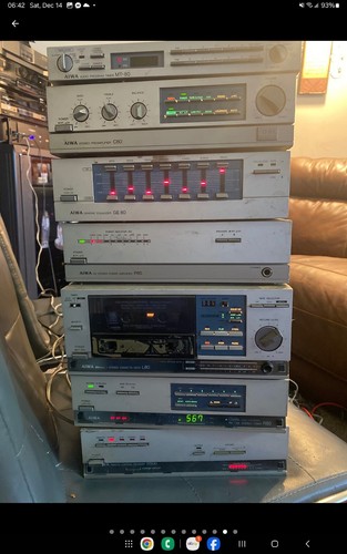 Aiwa Vintage Mini Stereo System - Picture 12 of 13