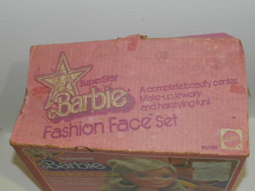 Set trucco e acconciatura viso moda Barbie Superstar Mattel 1976 vintage 9827 - Foto 6 di 6