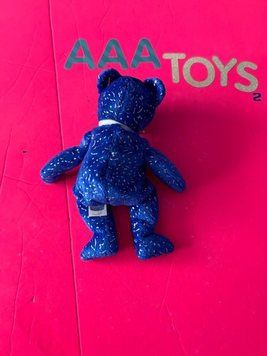 TY Beanie Baby - DECADE the Bear 8.5” (Royal Blue Version) 10 Year Anniversary - Picture 2 of 2