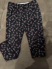 SO Cozy WARM Candy Canes Snowflakes Girls Leggings Thick Girls Size XL 14/16