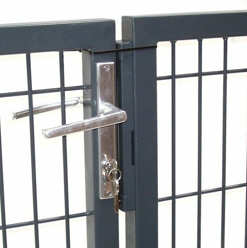 Quadratrohr Doppelflügeltor Gartentor Gartenzaun Tor Doppeltor Flügeltor Hoftor - Bild 26 von 32