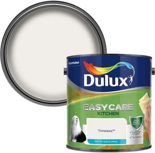 Dulux Entretien Facile Cuisine Mat Émulsion Murs & Plafonds Peinture - 2.5L Tout - Picture 152 of 156