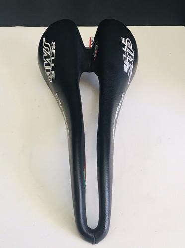 Selle SMP Stratos Racing Saddle Black Leather Italy - Picture 5 of 9