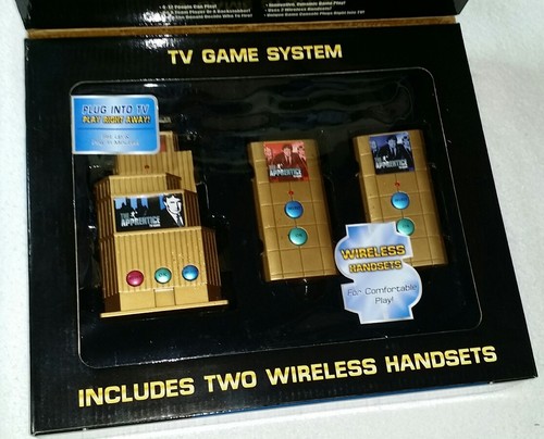 New bnib The Apprentice Game You're Fired Donald Trump Plug and Play Video Game  - Picture 4 of 9