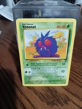Venonat 097/130 Base Set 2 Unlimited WoTC NM Pokémon Vintage Wizards 