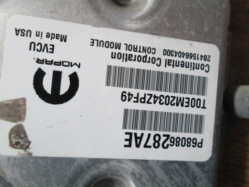 2015 FIAT 500E Electric Engine Control Module ECM - Picture 18 of 20