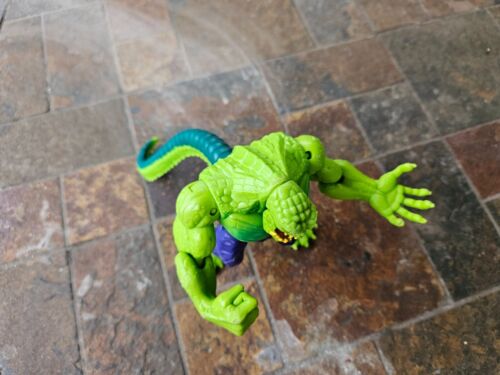 Figura de acción Batman Knight Force Ninjas Killer Croc Deluxe Tailwhip Kenner 1998 - Imagen 9 de 16