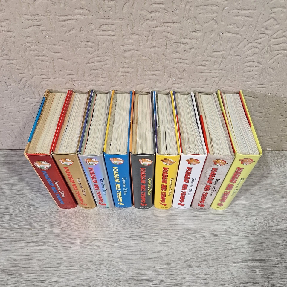 Geronimo Stilton Viaggio nel Tempo 9 Volumi - Immagine 2 di 4