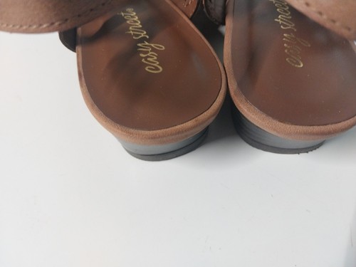 Neu Easy Street flache Damen-Ledersandalen mit Riemchen Größe 9 - Bild 8 von 13