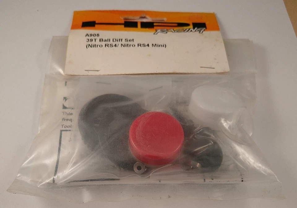 HPI Racing A905 39T Ball Diff Set for Nitro RS4 / Super / Mini RC Car Parts - Image 3 of 4