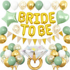 Bridal Shower Decorations Sage Green,Bachelorette Party Decor with Bride To Be