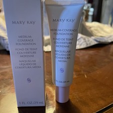 Mary Kay Medium Coverage Foundation 1 FL.OZ. New Sealed. Beige