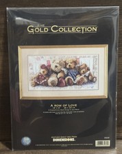 Dimensions Gold Collection Cross Stitch Kit 35039 A Row of Love