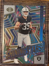 2024 Panini Illusions - Shining Stars Brock Bowers #7 (RC) Raiders
