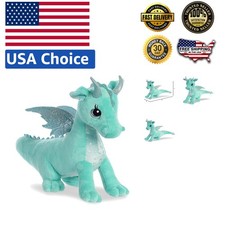Enchanting 12-Inch Sparkle Tales Willow Dragon Plush - Perfect for All Ages