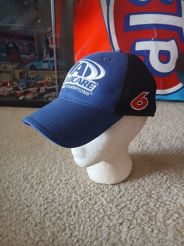 Roush Fenway Racing Advocare #6 Team Issued Hat Cap NASCAR Trevor Bayne - Picture 1 of 6