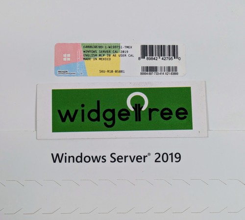 Microsoft Windows Server 2019 20-User Academic License - R18-05881 - Picture 2 of 2