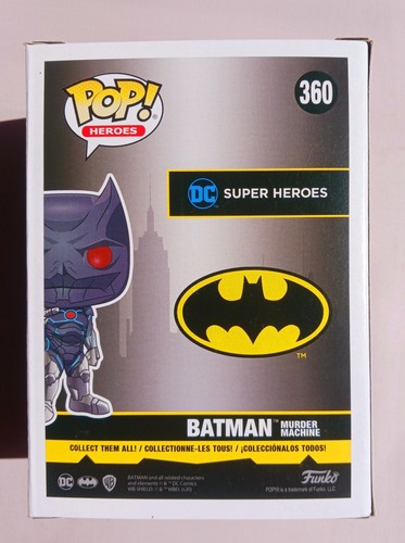 Funko Pop Batman Earth-44 Murder Machine #360 GITD Chase LE Hot Topic Exclusive - Picture 3 of 6
