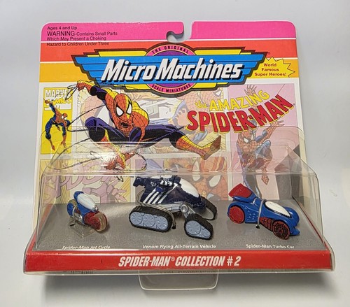 Micro Machines Lot Spider-Man X-Men Collection Unopened Sealed New Lot of 3 - Picture 2 of 12