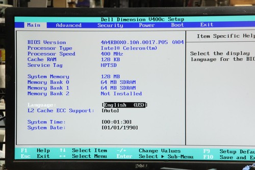 INTEL SL39Z Celeron 400/66 128k ranura CPU 1 + sincronización térmica. SKU224305 - Imagen 5 de 5