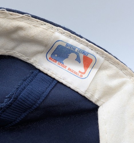 VTG New York Yankees Hat Cap Blue Fitted Size 6 7/8 The Game Baseball Vintage - Picture 7 of 7