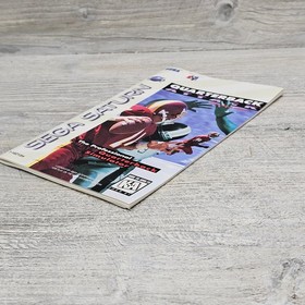 Quarterback Attack Manual Only Sega Saturn Original Football Game Guide