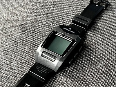 希少 CASIO リストカメラ 腕時計 ヴィンテージ ウェラブルカメラ Casio Wrist Camera Watch Vintage Rare WQV-1 Tested Good from Japan