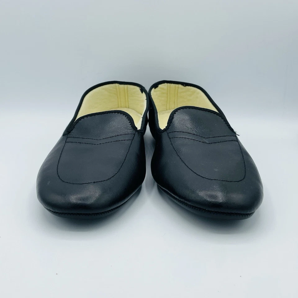 Mocasines Daniel Green Para Mujer Talla 12 N Negro Suela Suave Meg House Zapato Zapatilla Foto 4 de 4