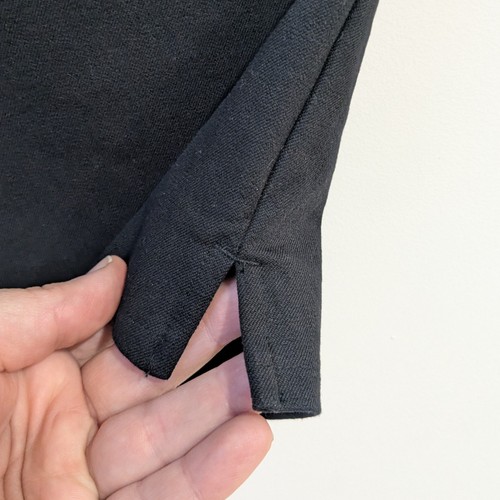 Pantalón capri corto Doen Lula negro para mujer talla 42 EE. UU. 10 NUEVO - Imagen 4 de 10