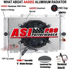 Aluminum Radiator+Shroud Fan+Relay For Massimo MSU-500,700 Excalibur UTV500