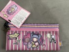 SANTORO GORJUSS 1129GJ02 Fairground Slim Pencil Case Rose, striped