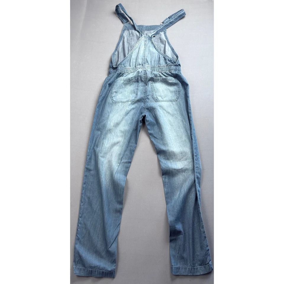 Lucky Brand XL(16) 蓝色牛仔连体裤连身裤女孩孩子 — 第 2/3 张图片