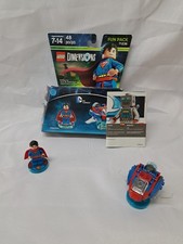 LEGO Dimensions Superman Fun Pack 71236 Minifigure + Hover Pod Complete w/ Box
